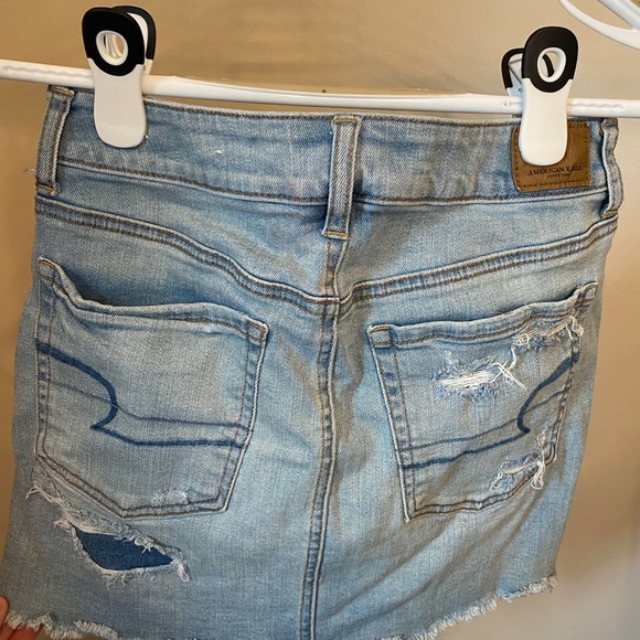 Super Stretch Jean Skirt - Picture 2 of 2